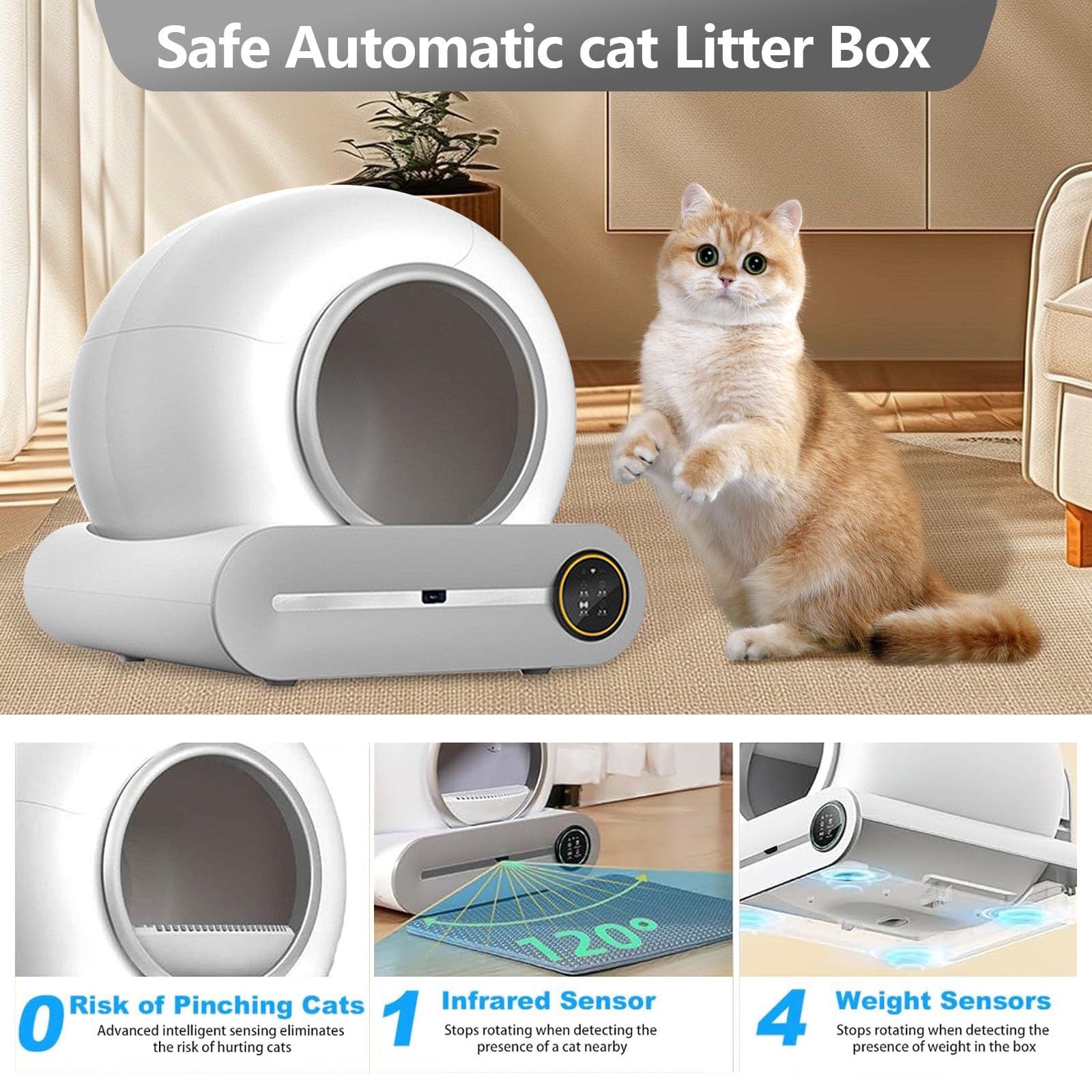 Automatische Kattenbak nodig? Ontdek ons nieuwe model