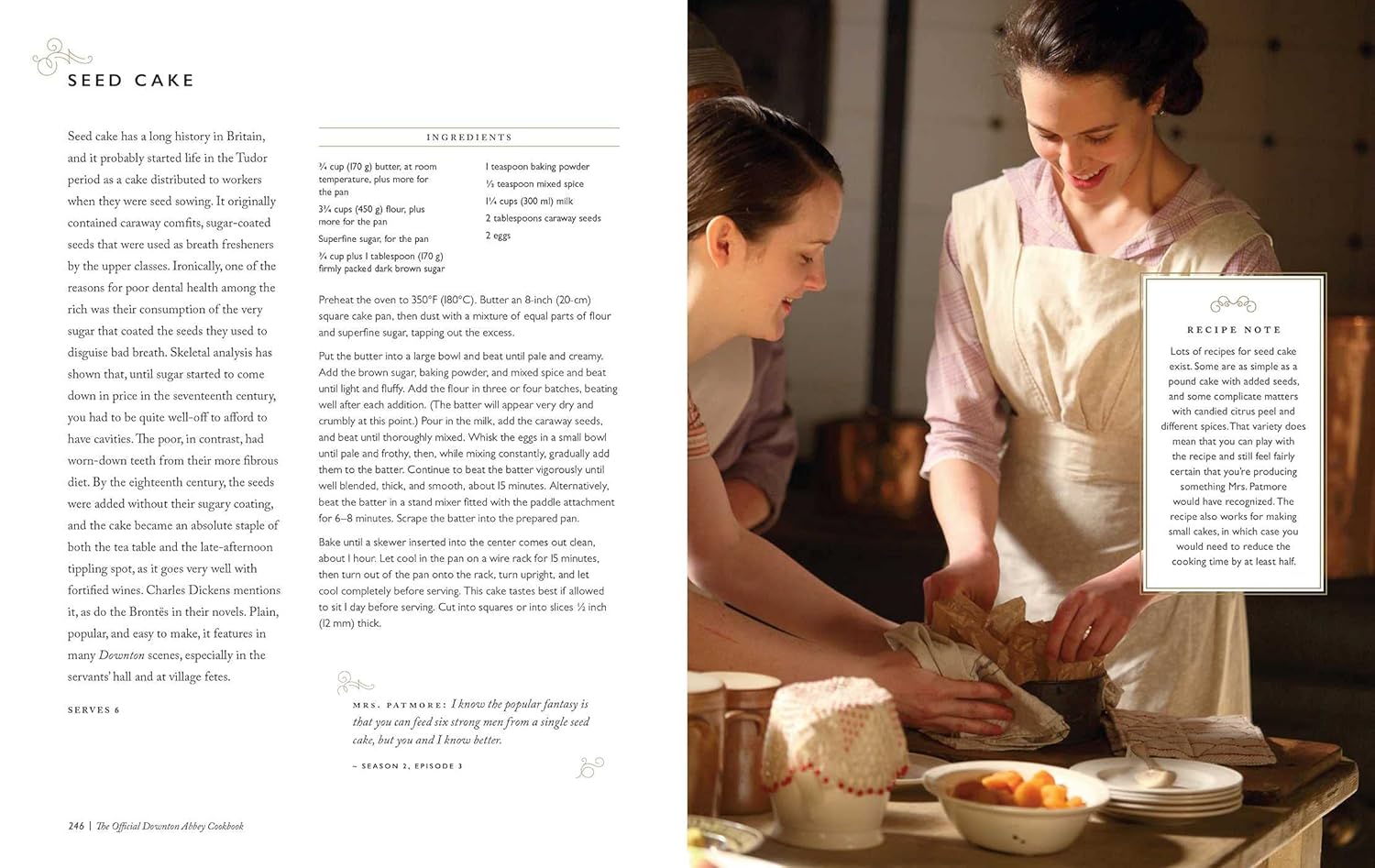 The Official Downton Abbey Cookbook Gift Set (book and apron)      Novelty Book – April 5, 2022