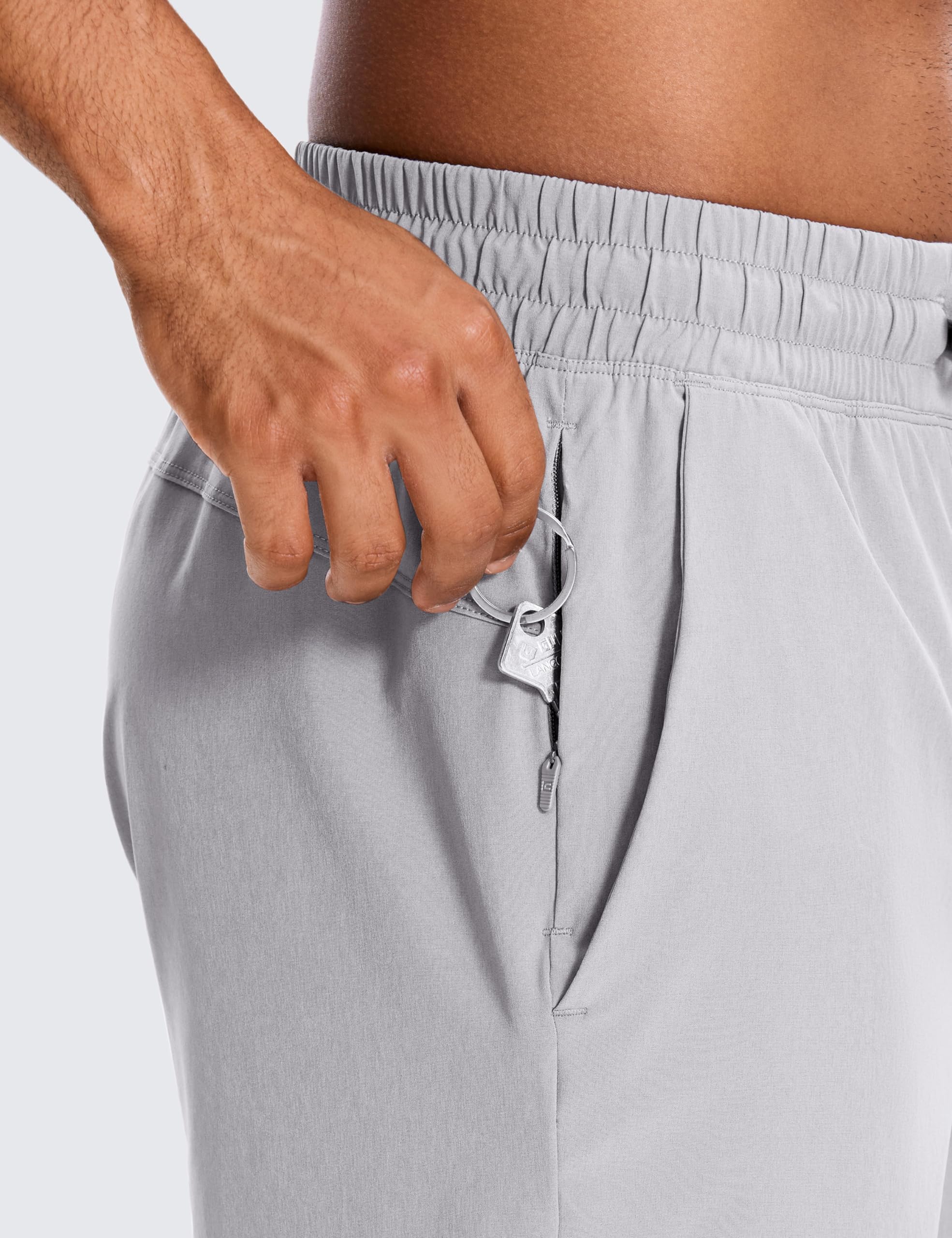 CRZ YOGA Spodenki do biegania 2 w 1 9" | Lekkie, szybkoschnące, do ćwiczeń, z kieszeniami, dla mężczyzn