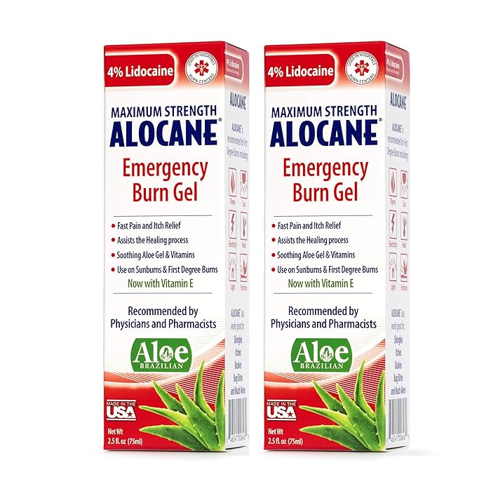 Buy Alocane® Emergency Burn Gel, 4 Lidocaine Max Strength Fast Pain