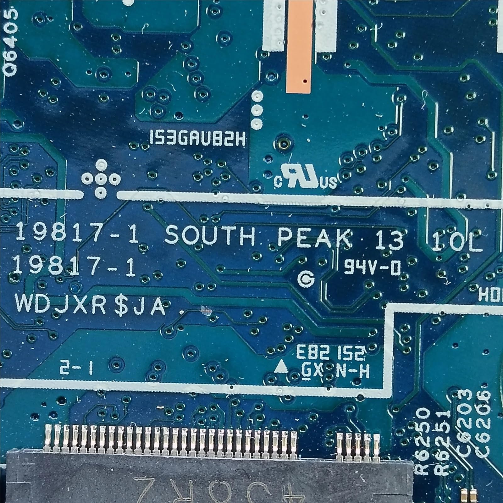 19817-1 dla płyty głównej laptopa 5320 I7-1185G7 Płyta główna notebooka 8/16/32 GB(02WNFK 32GB)