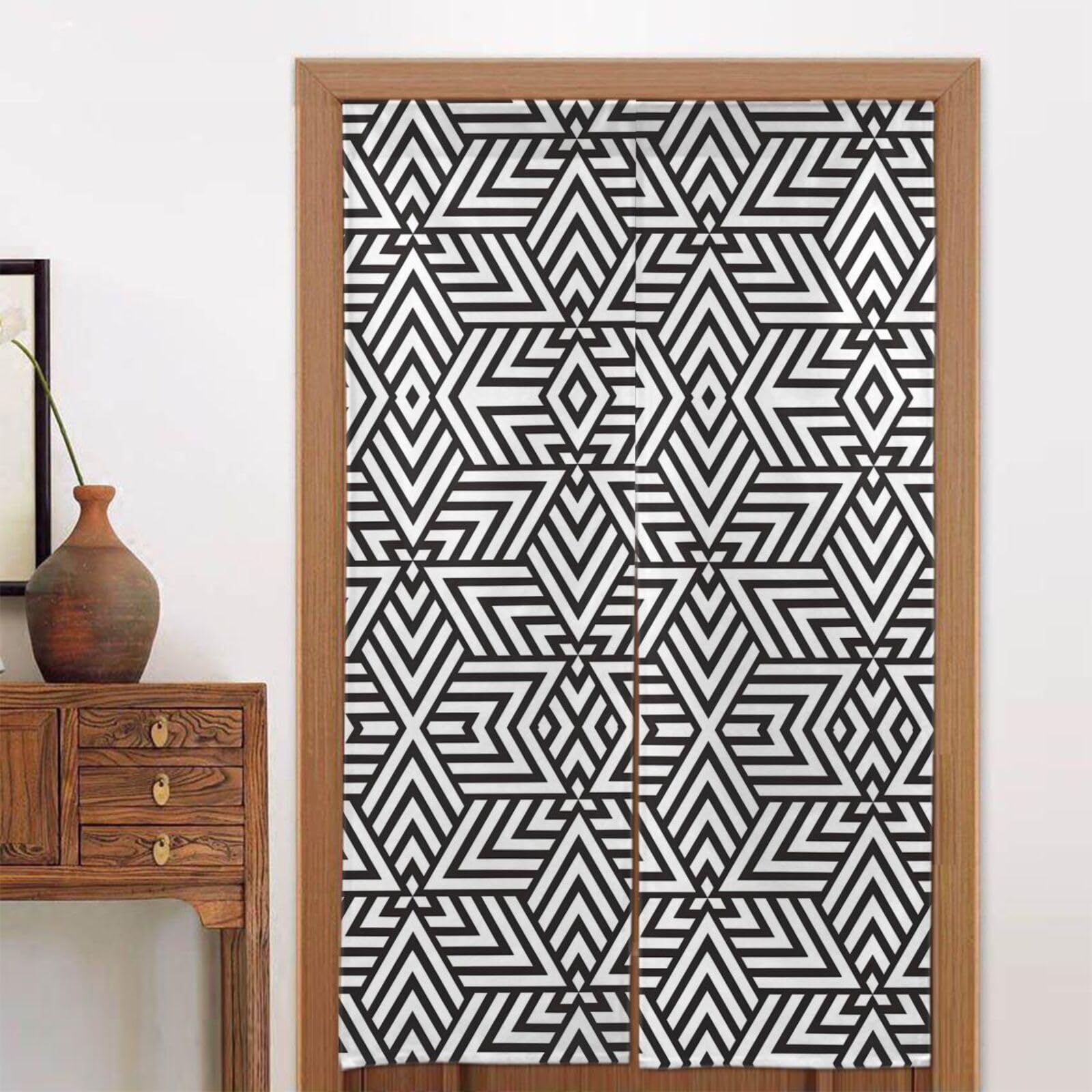 CNTDBU printidea Door Curtain 34x56 Inch-Room Divider Panel for Privacy, Entryway Screen for Kitchen Bedroom