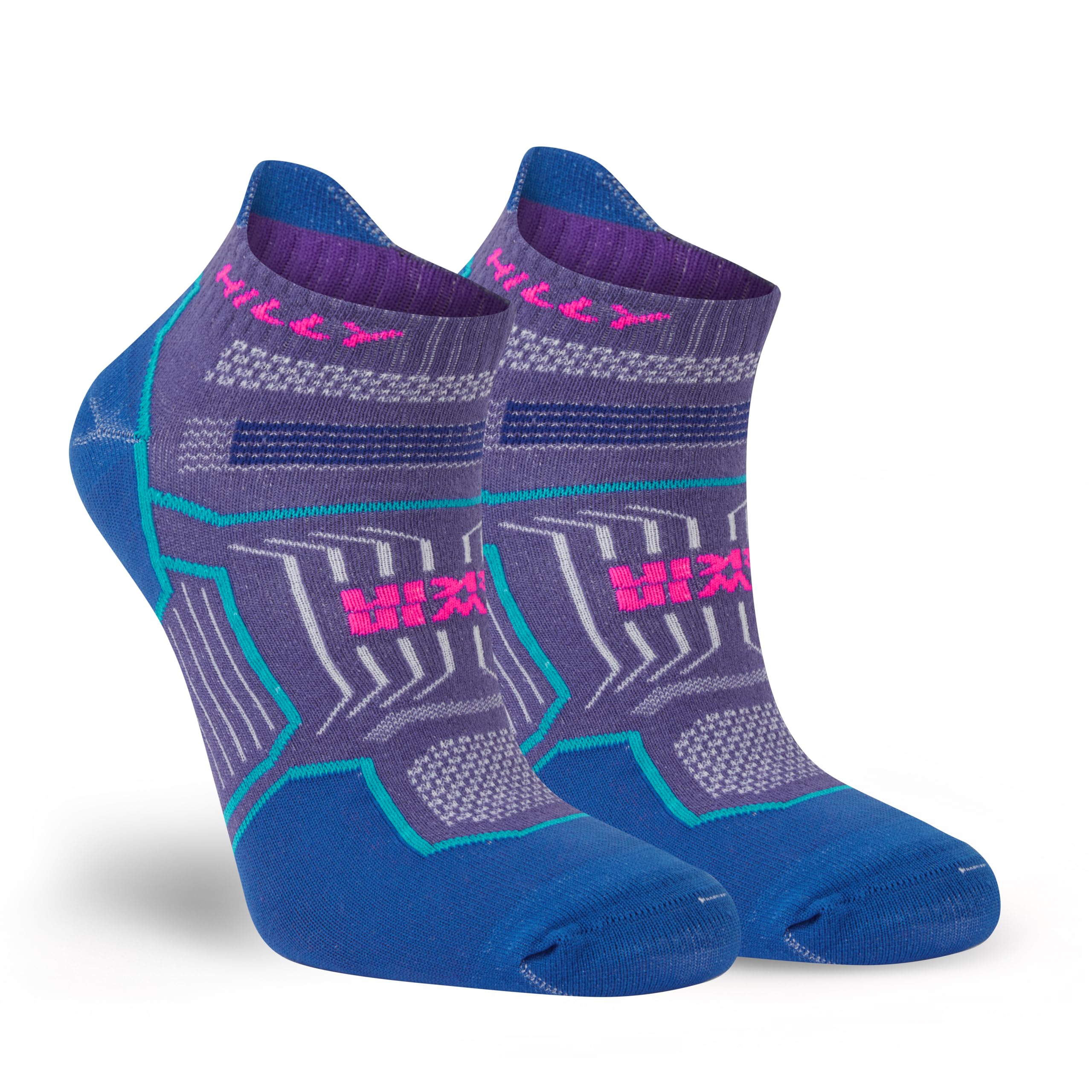 Hilly Twin Skin Anklet Socks Blue Medium
