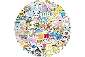 Aesthetic Vinyl Water Bottle Stickers