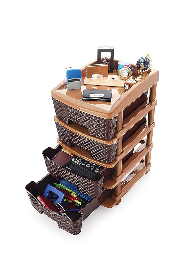 Drawer - Drawer ノベルティセット Nakoda Classy Drawer 4 Layer Plastic Drawer System - Colour