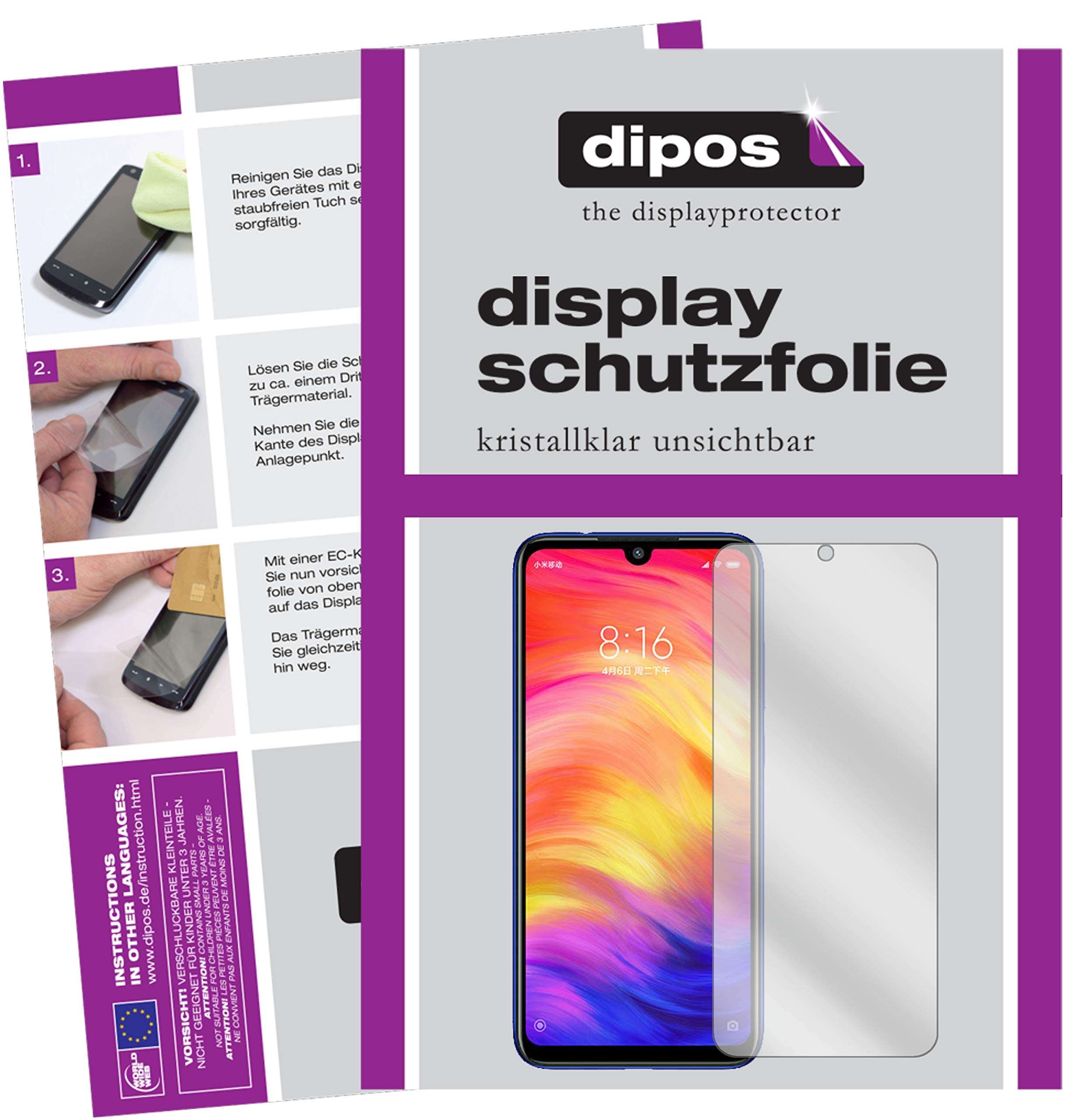 2X Pellicola protettiva in vetro per Xiaomi Redmi Note 11
