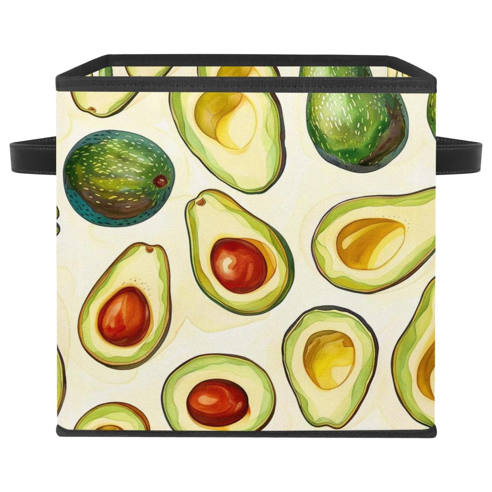 Grand cube de rangement pliable avec double poignées en tissu Oxford solide
