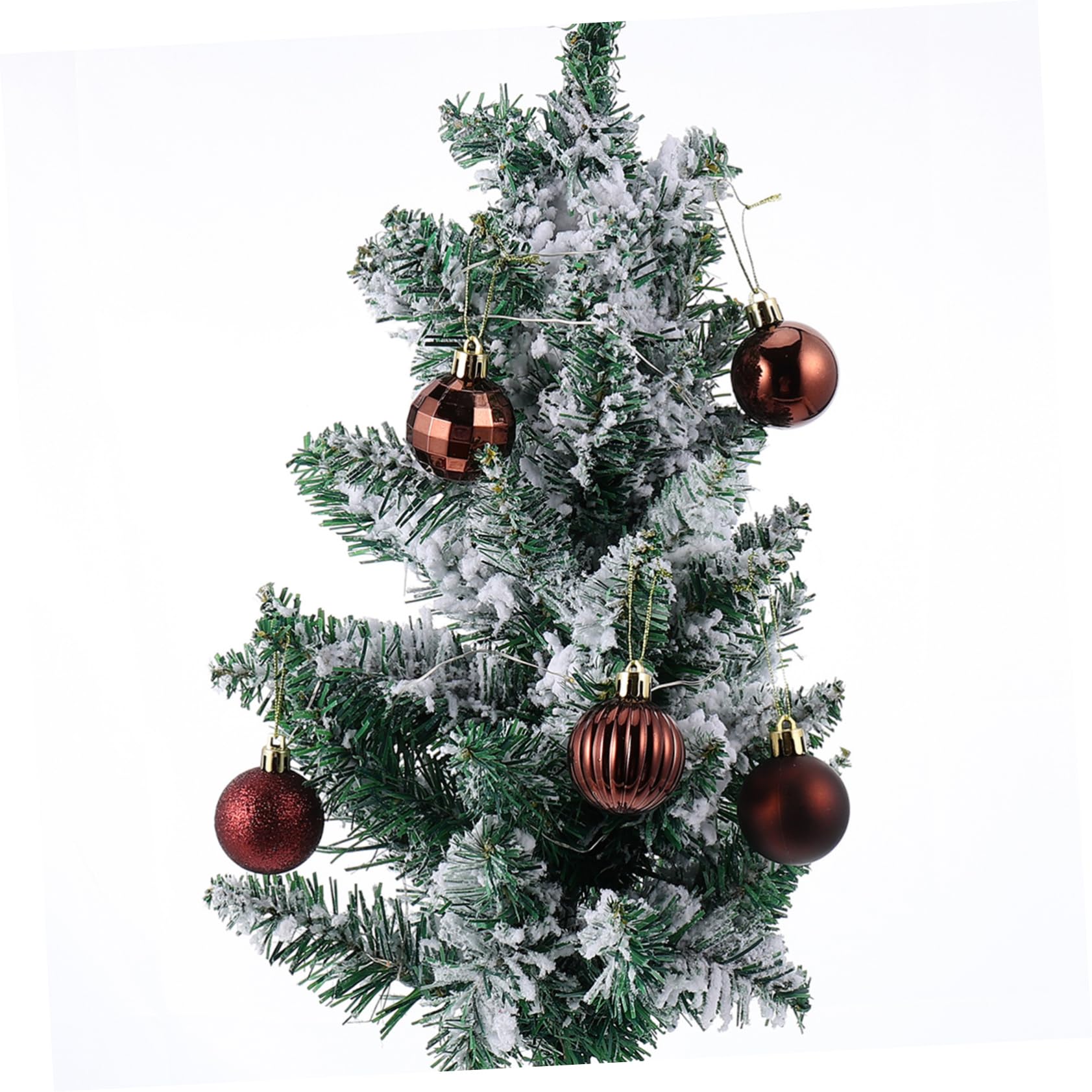 Cabilock Adorno Colgante De Navidad Forma De Bola para Decorar Árboles De Navidad Accesorio Festivo para Hogar y Celebraciones Navideñas