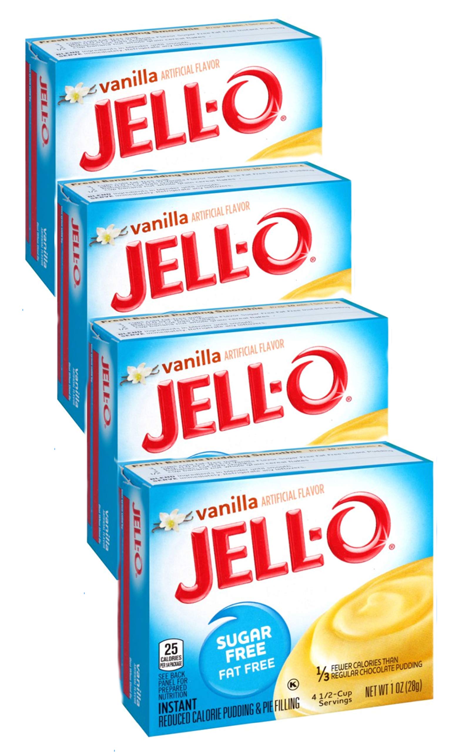 Amazon.com : Vanilla Sugar Free Jello Instant Pudding, 1.5 Ounce