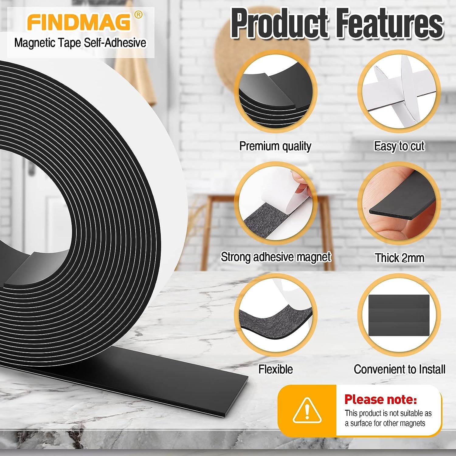 100 Pcs Magnetic Adhesive Sheets Black Magnetic Sheets With