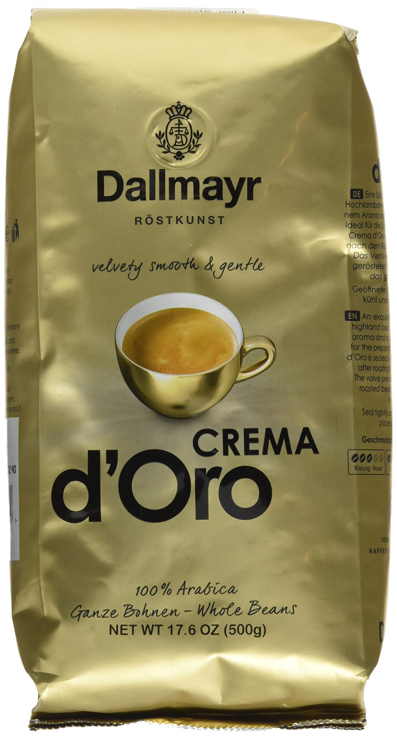 Dallmayr Crema d´Oro 500g ganze Bohne