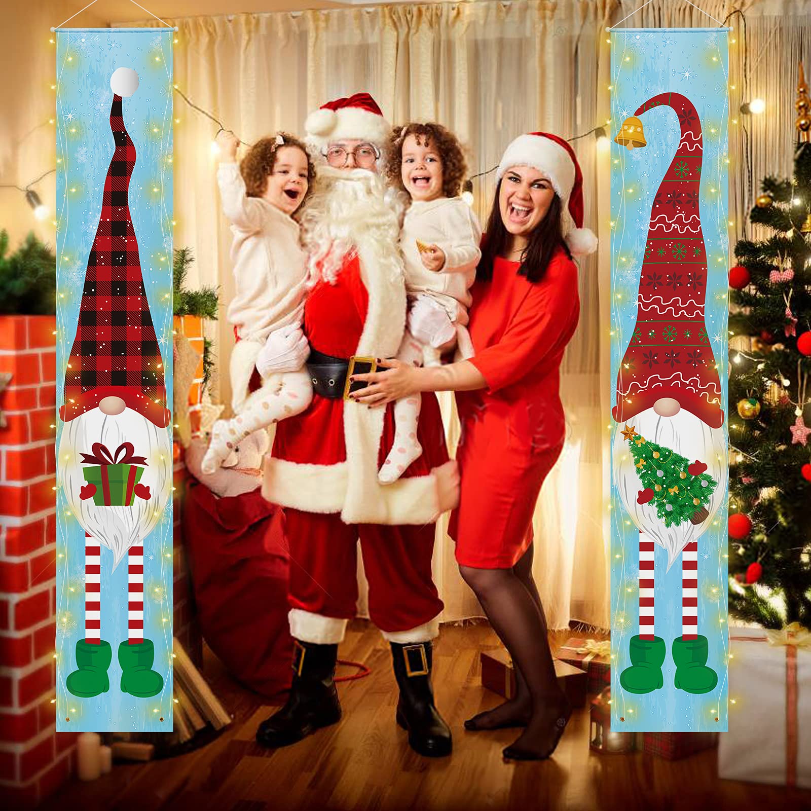 Cartel De Gnomo Navideño Para Porche, Decoración De Interior Y Exterior, Letrero De Patio Exterior, Puerta Delantera De Casa, Pared De Garaje Para Navidad, Xmax - AliExprs