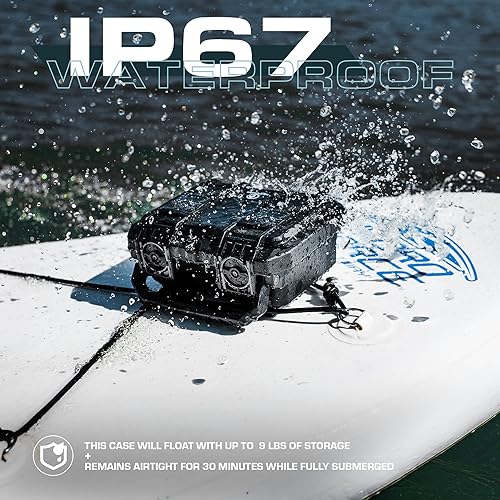 Miniatura 2 de Seahorse SE-130F - Caja protectora resistente con espuma, aprobada por la TSA/Mil Spec/IP67 resistente al agua, fabricada en Estados Unidos para