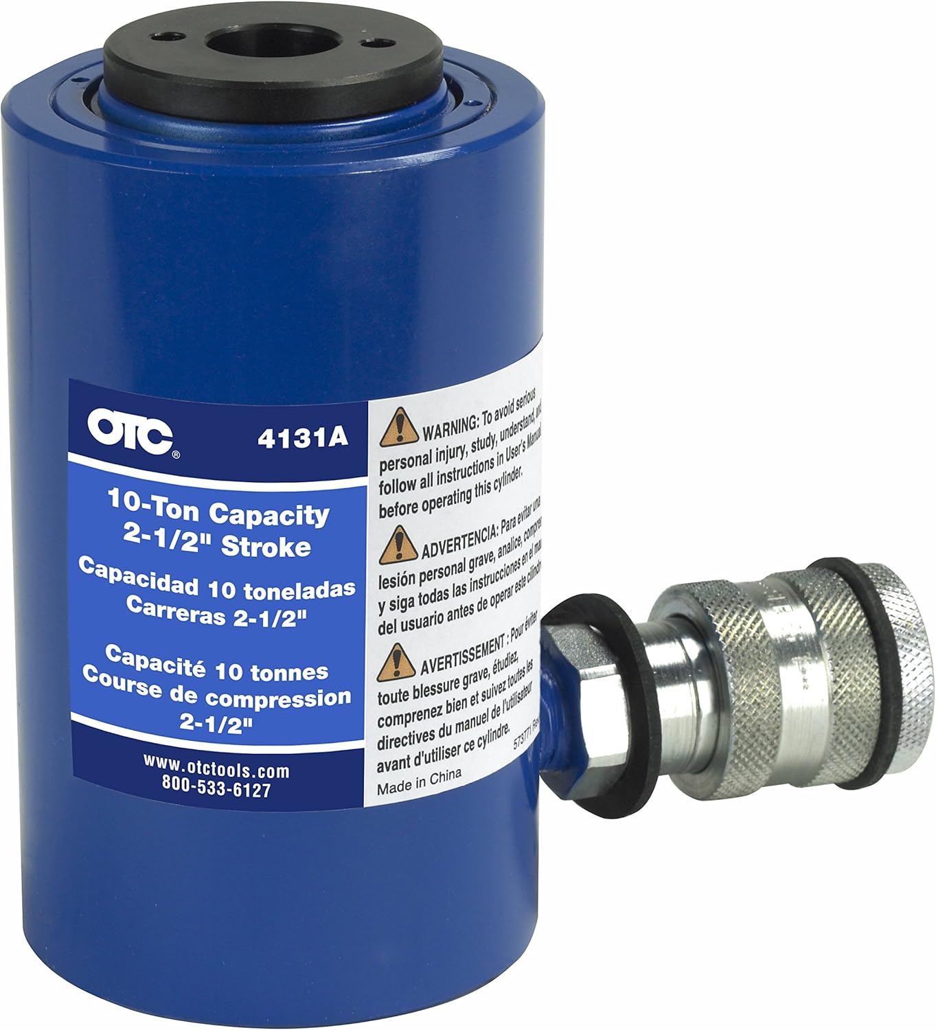 OTC 4131A Single Acting Hydraulic Ram (10Ton), Floor Jacks Amazon Canada