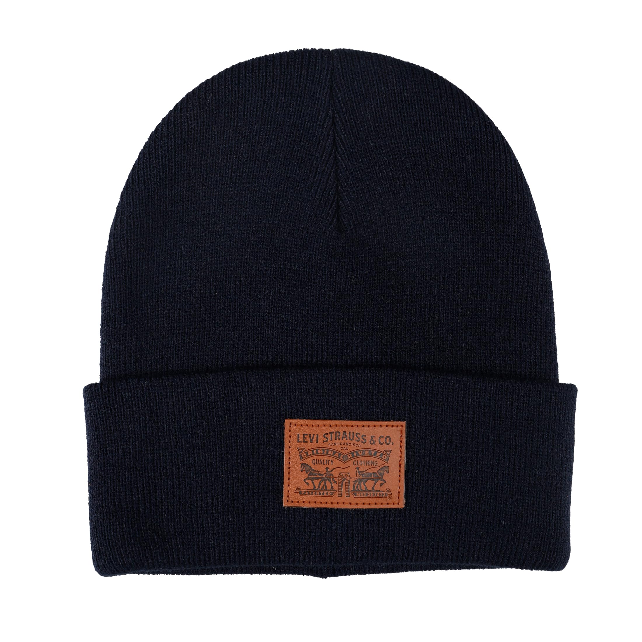 Mens All-Season Hero Beanie Soft Knit Cuffed Winter Hat, Warm & Comfortable Everyday Style