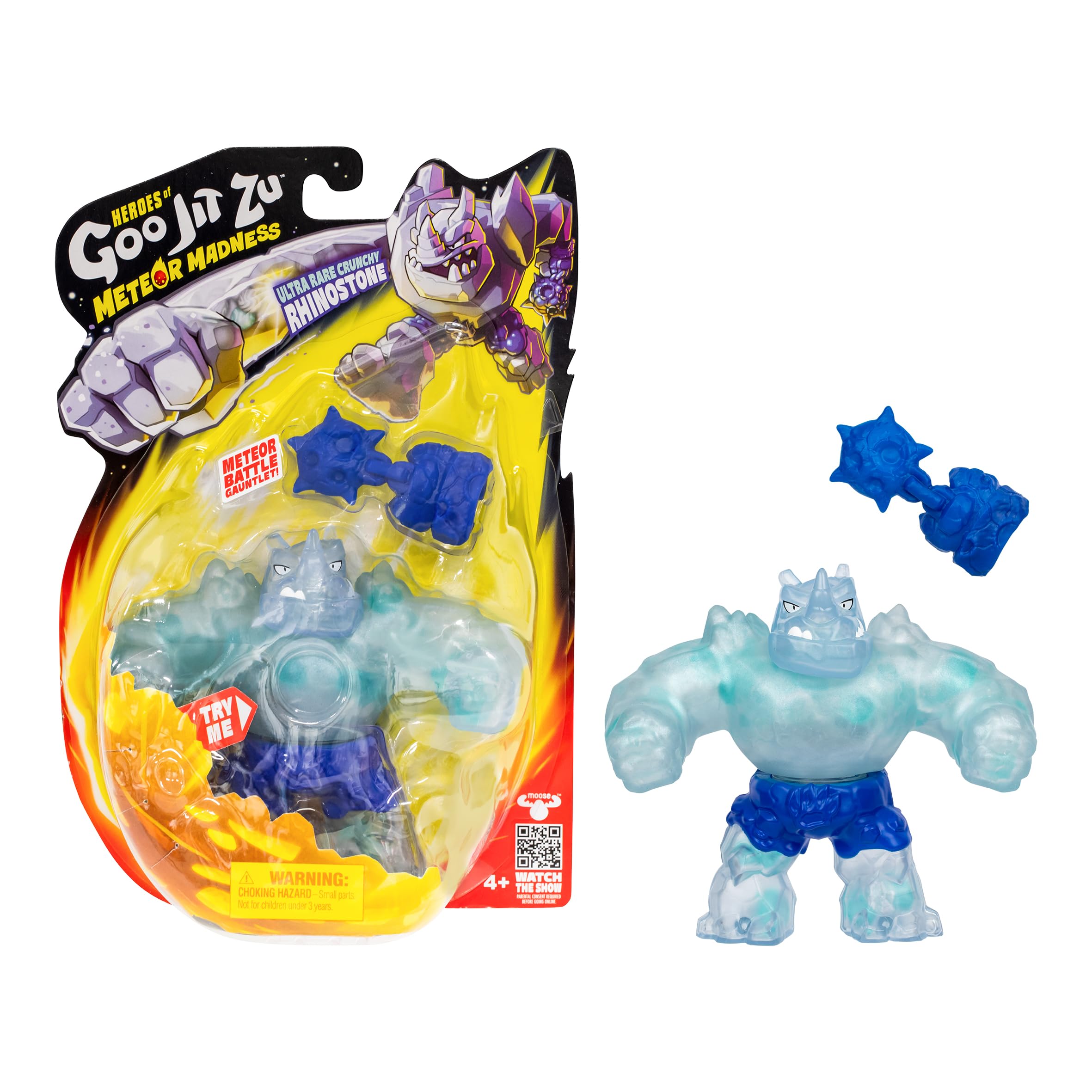 Amazon.com: Goo JIT Zu Meteor Madness RHINOSTONE Rare Hero PK S13