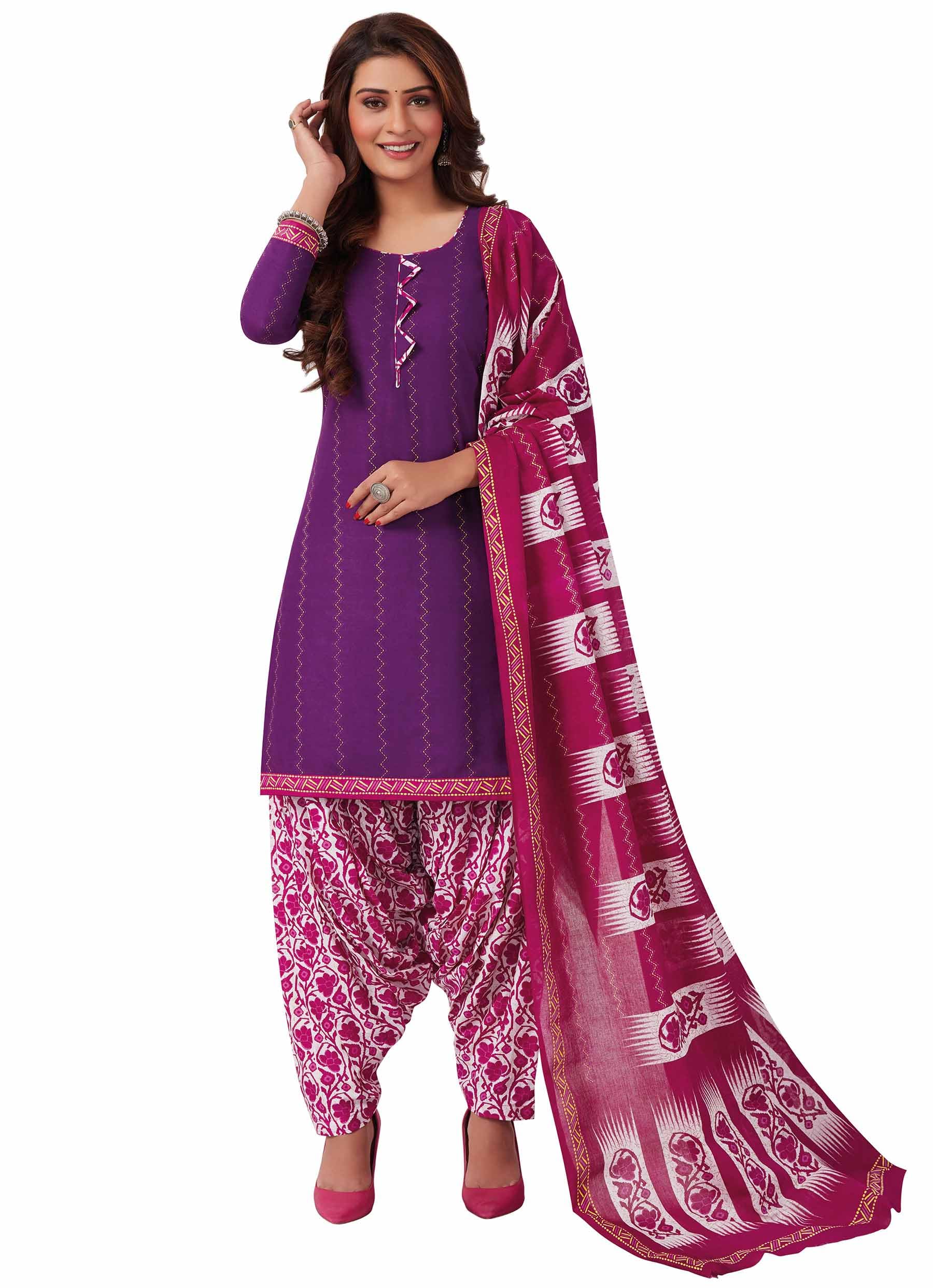 miraan Cotton Printed Readymade Salwar Suit For Women (BANDCOLOR8033)-picture-27