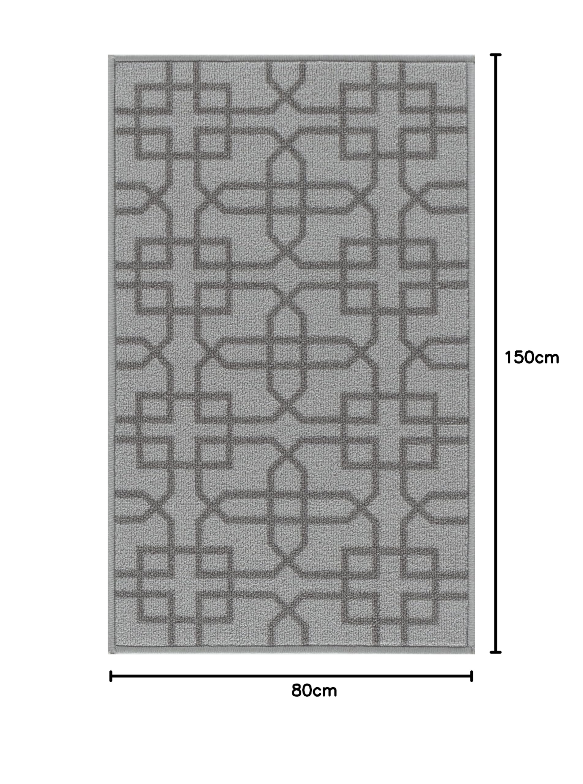 Washable Door Mat Kitchen Mats Non Slip Geometrical Design Hall Runner- Indoor Door Mat - Hallway-Passage Corridor Doormats - Floor Mat — view 146
