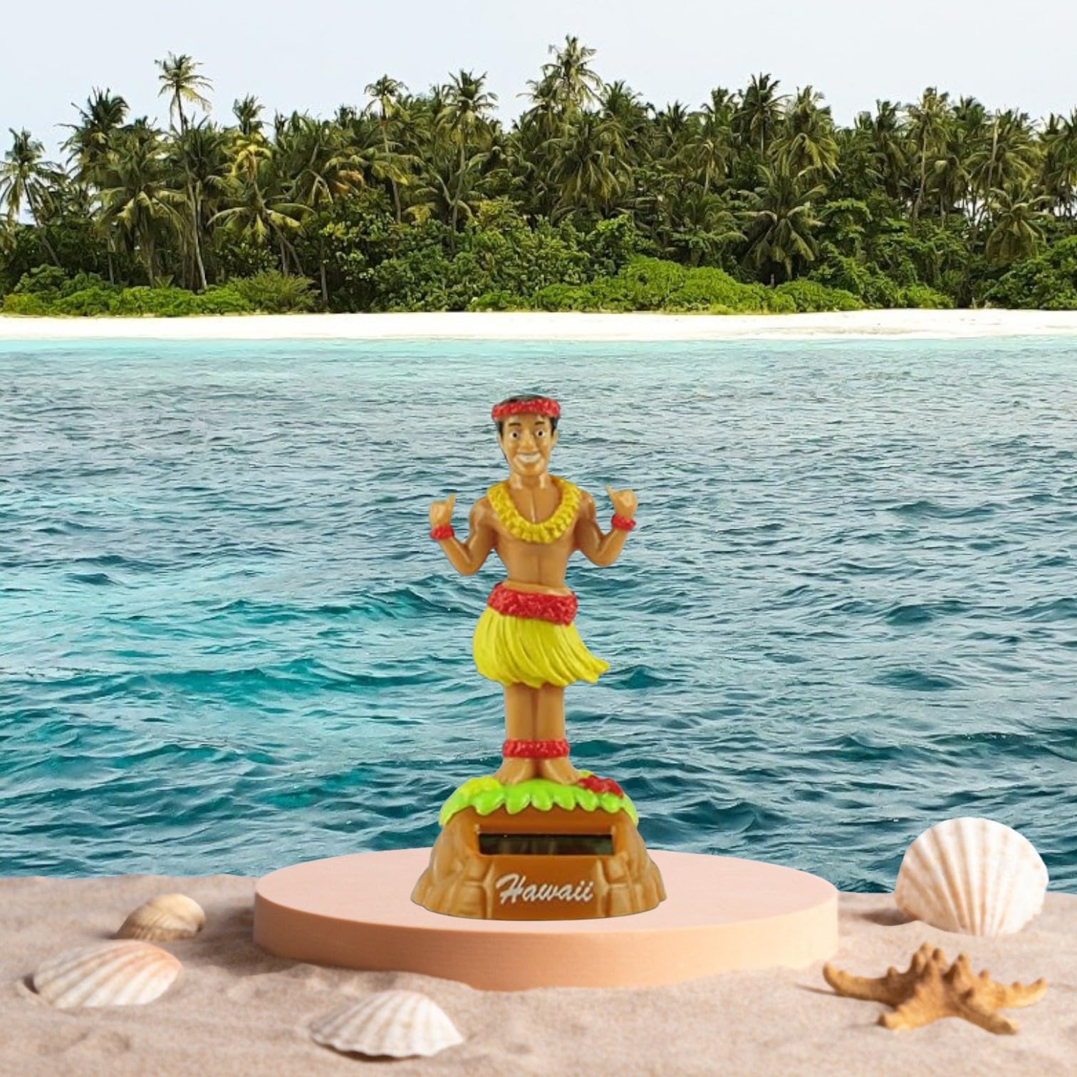 Amazon.com: Shaka Hula Man Solar Dashboard Doll : Toys & Games