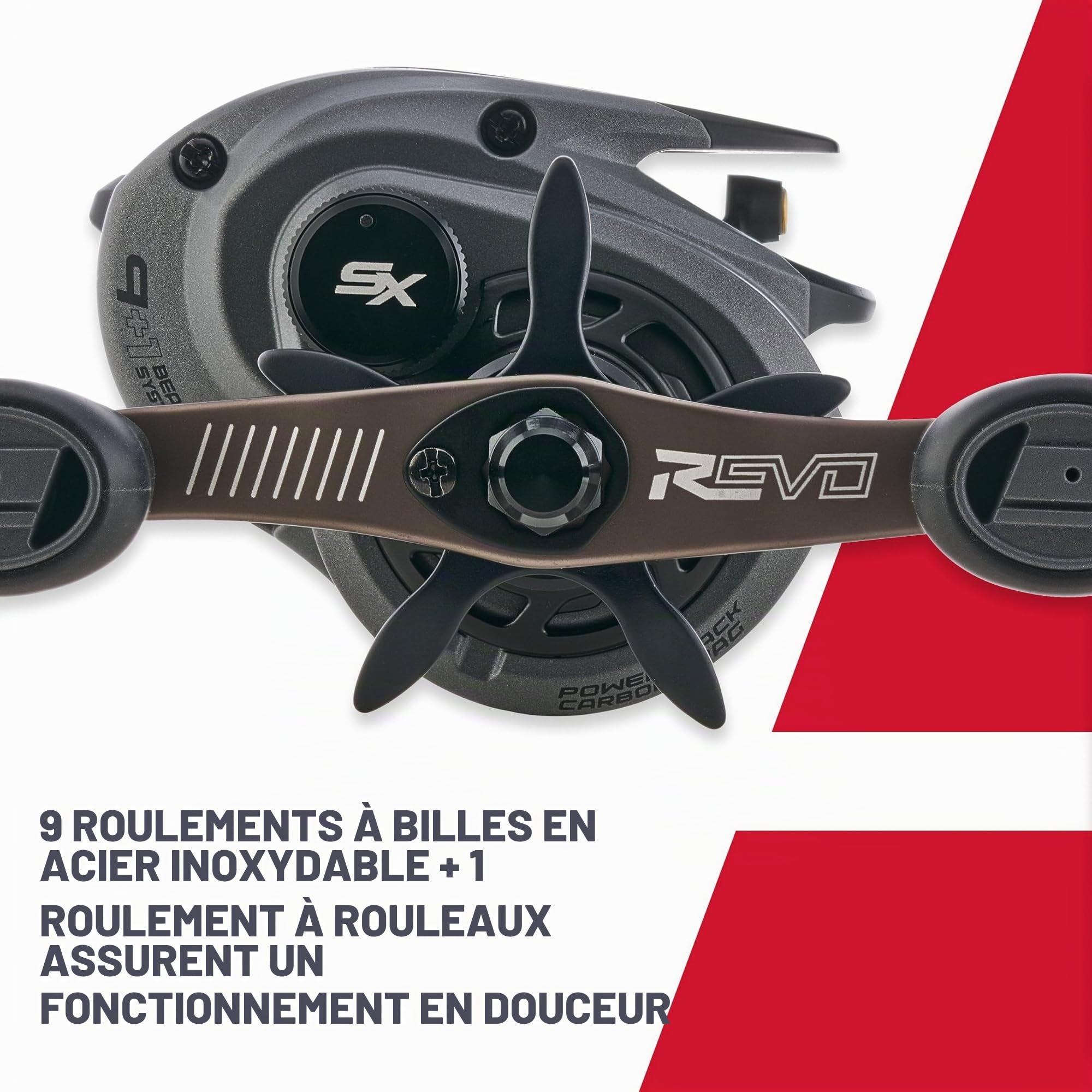 Abu Garcia Revo SX Moulinet à Profil Bas