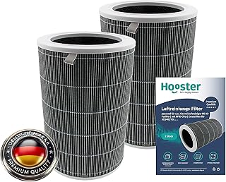 Juego de 2 filtros compatibles con Xiaomi Mi Air Purifier 3C, 3H, PRO así como 2, 2C, 2H y 2S | con chip RFID | Filtro de repuesto para SCG4021GL