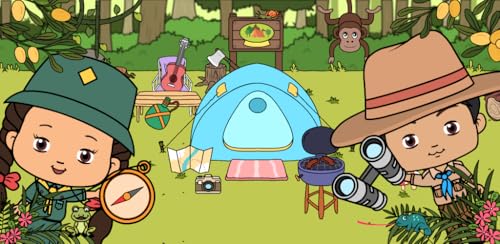 Tizi Town : My Wildlife Outdoor Camping Games For Kids & Family.