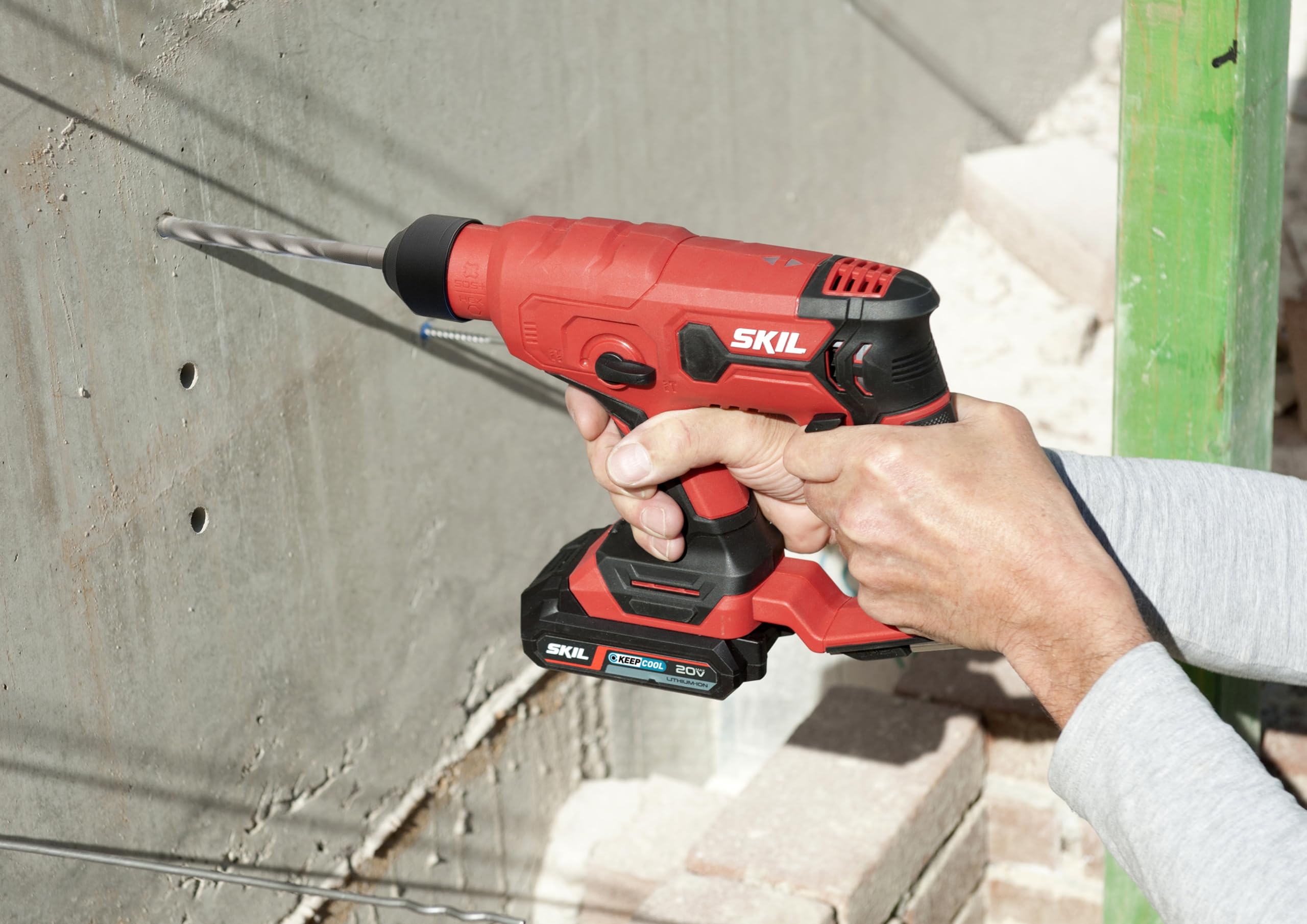 Perforateur 3810 CA Skil - Livré sans batterie - 18V