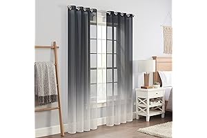 Eclipse Sheer Ombre Curtains: A Window to Style and Serenity