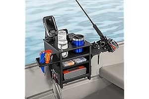 Jon Boat Rod Holder and Storage Organizer: Essential Fishing Accessory