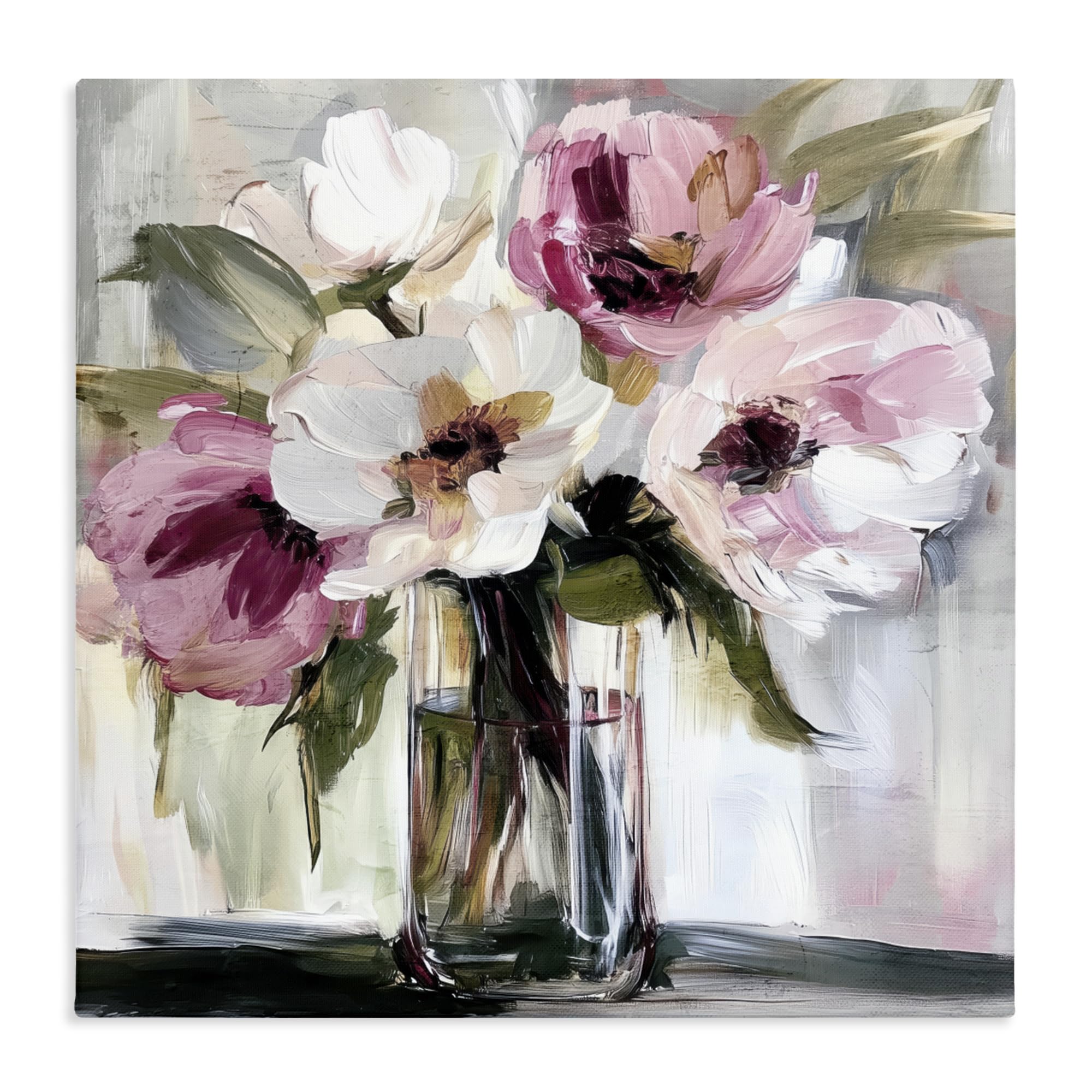 Stupell Industries Resonance Flower Vase 'Resonance Flower Vase'| Canvas Art