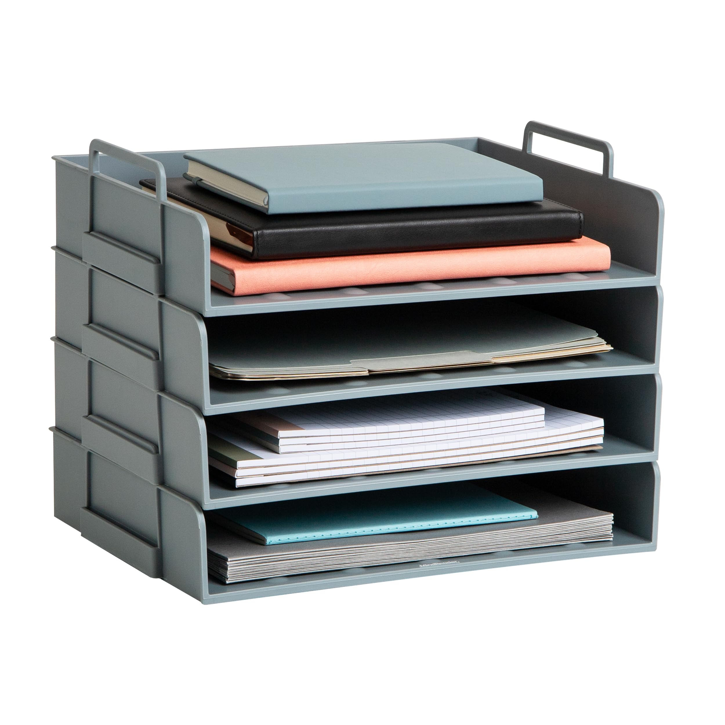 Snapklik.com : Stackable Paper Tray, Desktop Organizer, File Storage ...