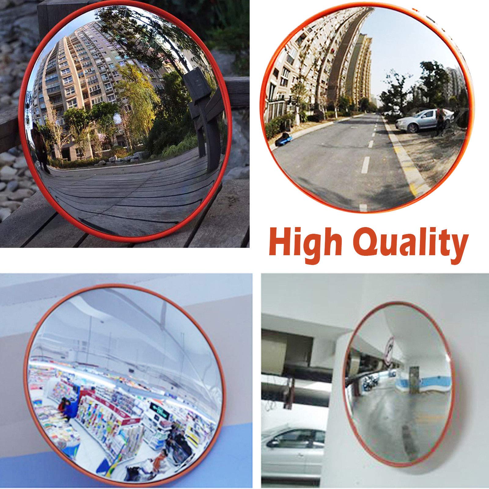 Buy Indoor/Outdoor Convex Mirror 60cm (24") Traffic Road Mirror Wide