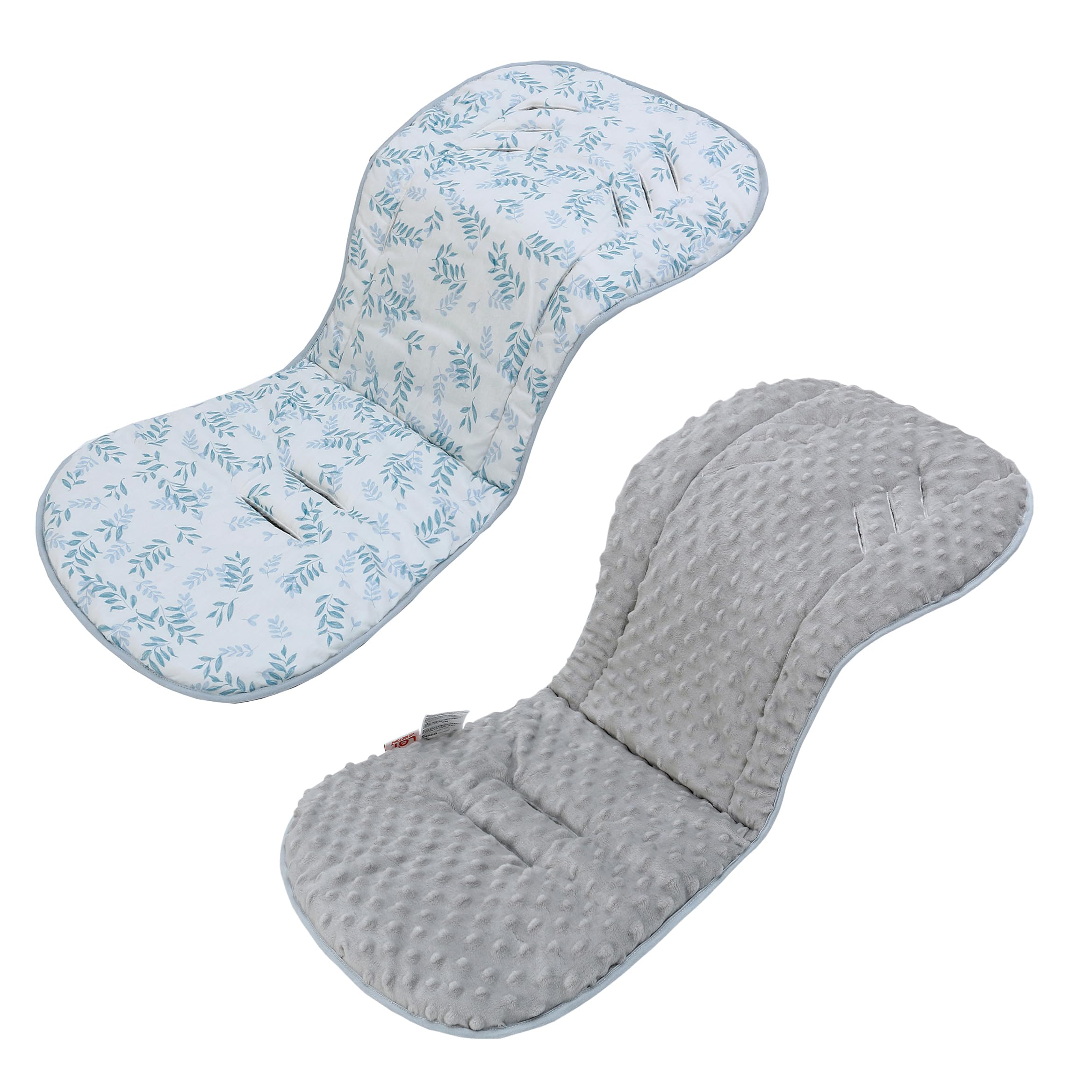 Baby Pushchair Seat Liners,Universal Double-Sided Pram Seat Liner,Baby Stroller Liner Pad Seat Cover Seat Cushion for Toddler Infant,Reversible for Pushchairs & Strollers,37x80cm (Pink Bows)