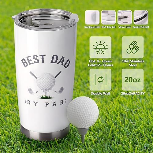 Miniatura 3 de Regalos de golf para hombres, regalos de golf para el día del padre, cesta de regalos de golf para amantes del golfista, divertido regalo de