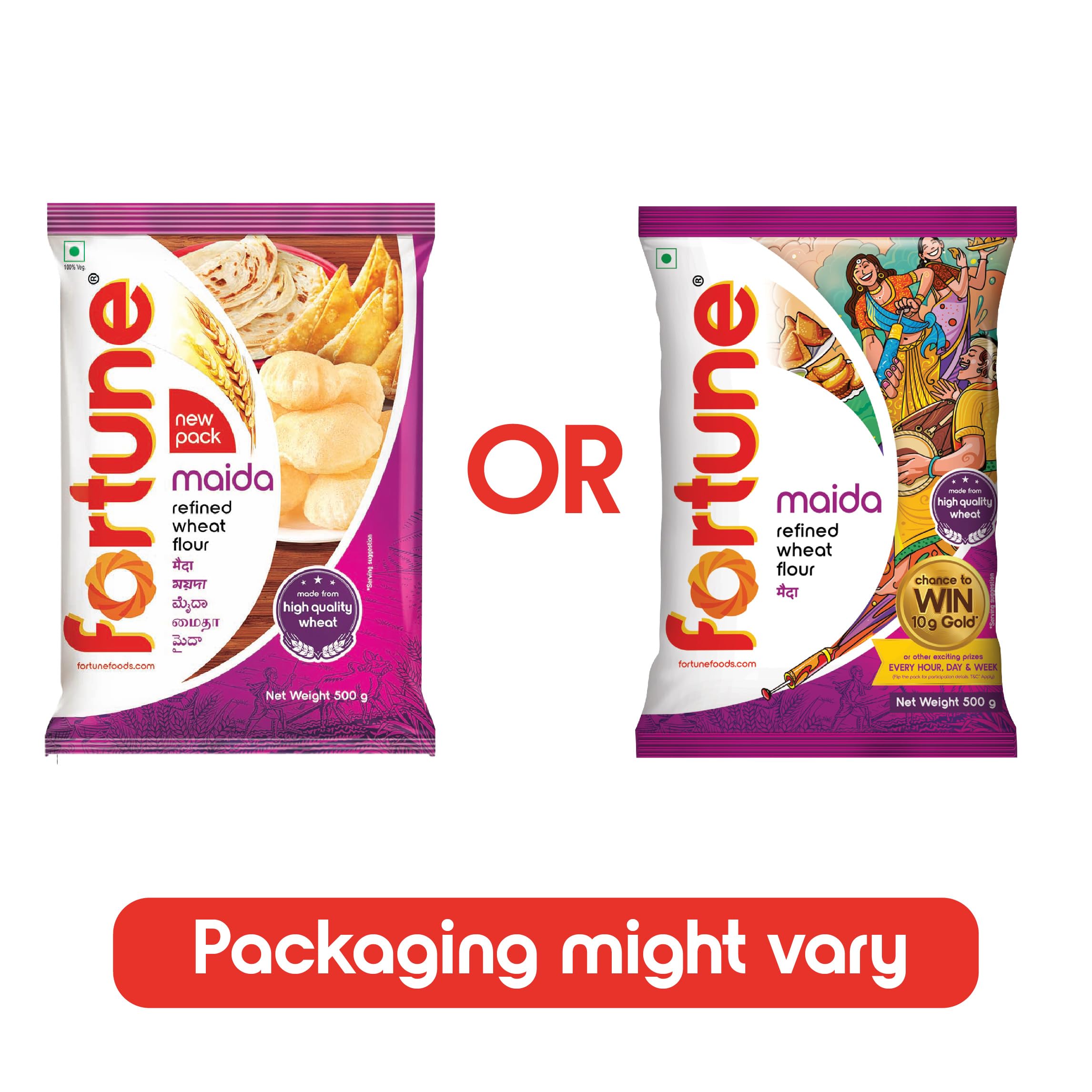 FORTUNE Maida - Bolsa de 500 g