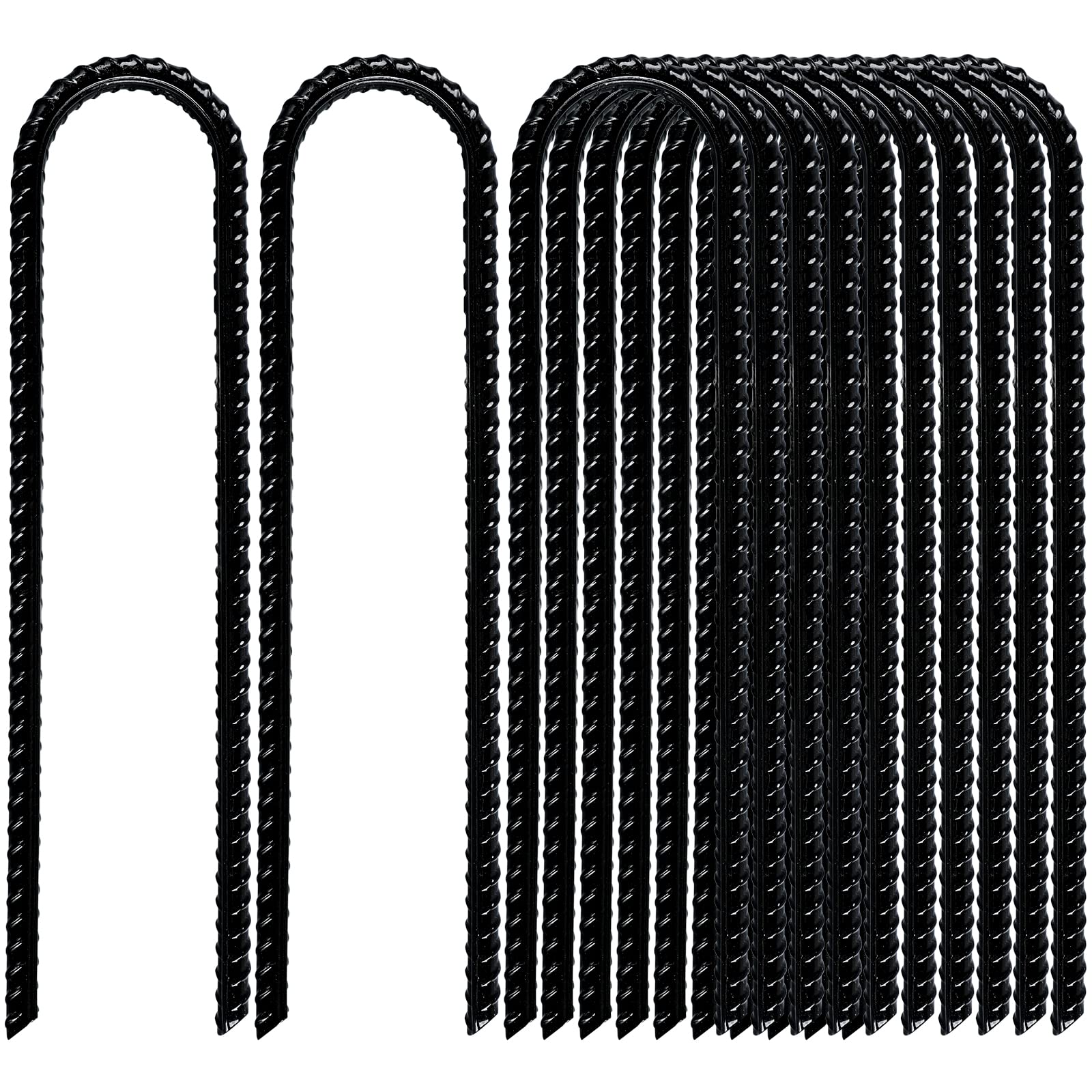 Buy Gtongoko Rebar Stakes Heavy Duty U Hook Ground Anchors for Camping