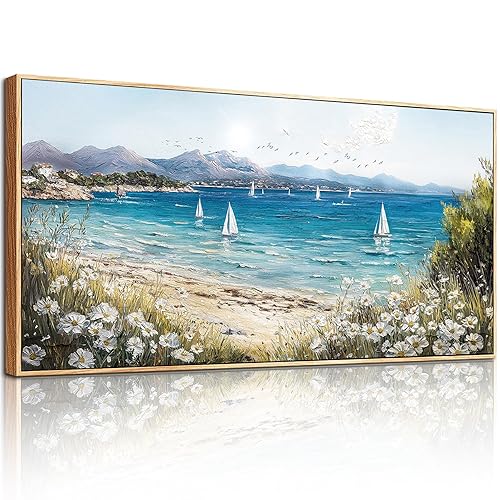 hyidecorart Quadri Moderni Soggiorno, 50x100 cm Quadri Grandi Dimensioni, Quadro