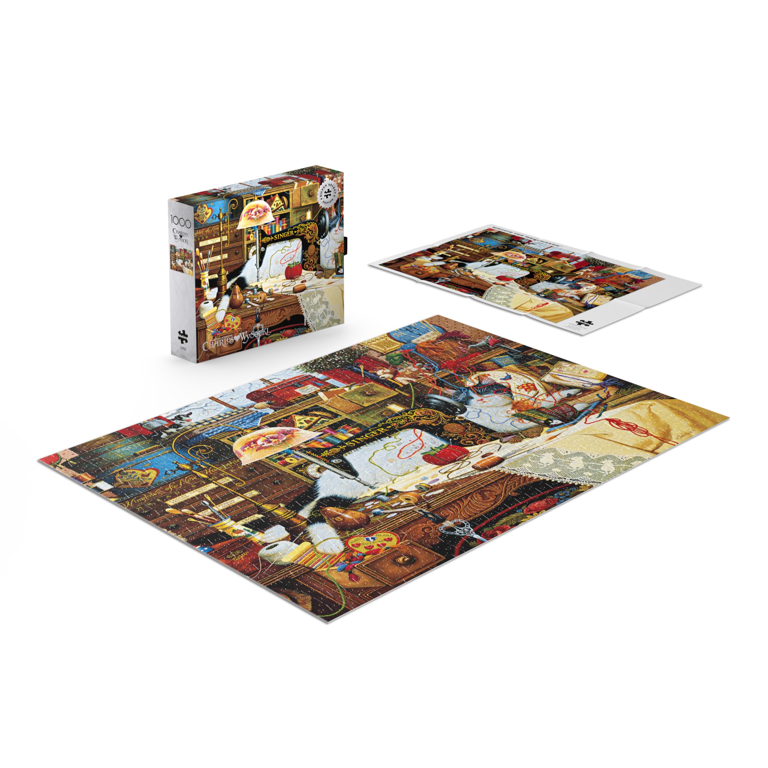 Buffalo Games, Silver Select, Charles Wysocki, Maggie The Messmaker - Image 4