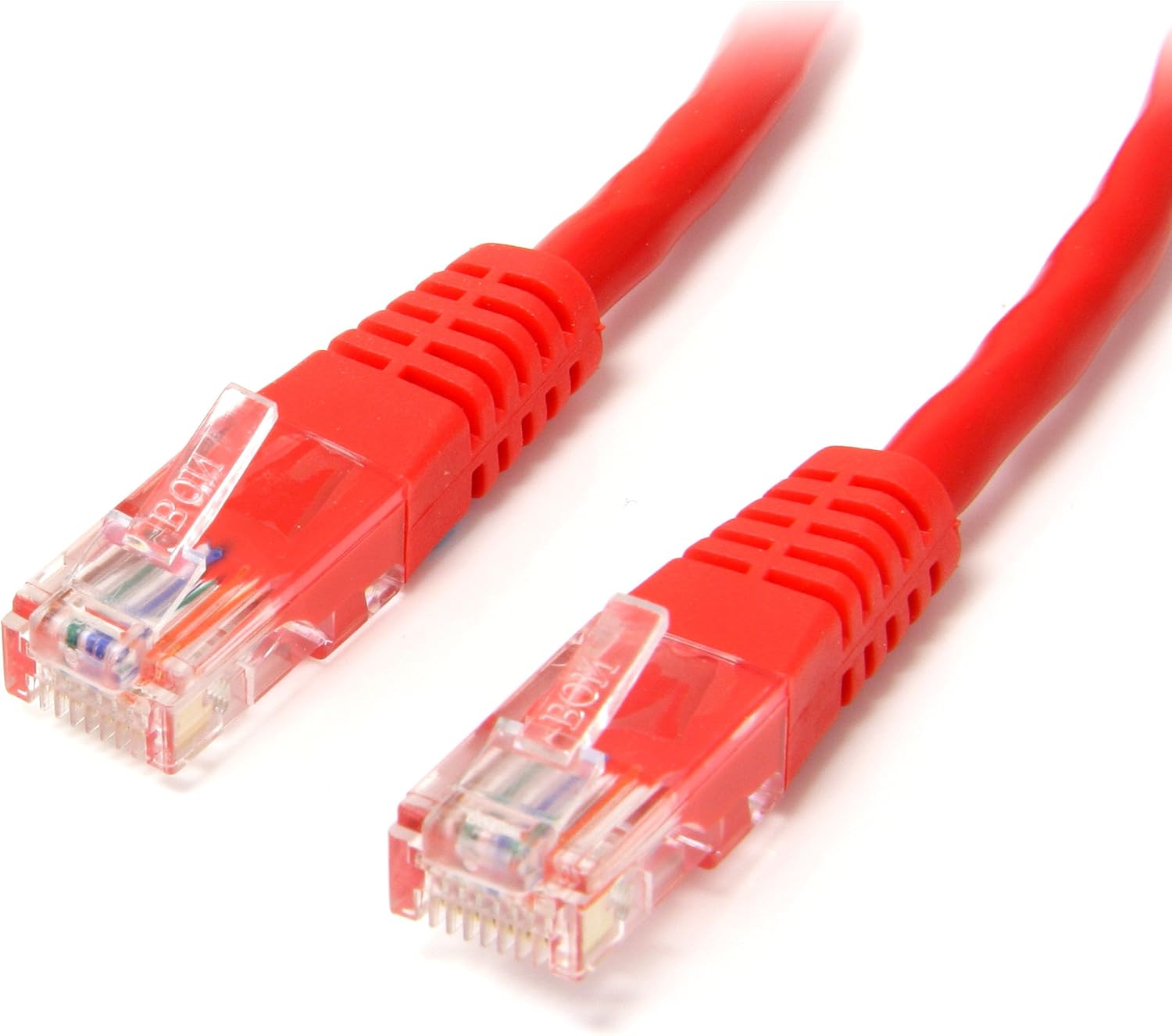 Cat5e Cable 6 ft Red Patch Cable Molded Cat5e Cable Short