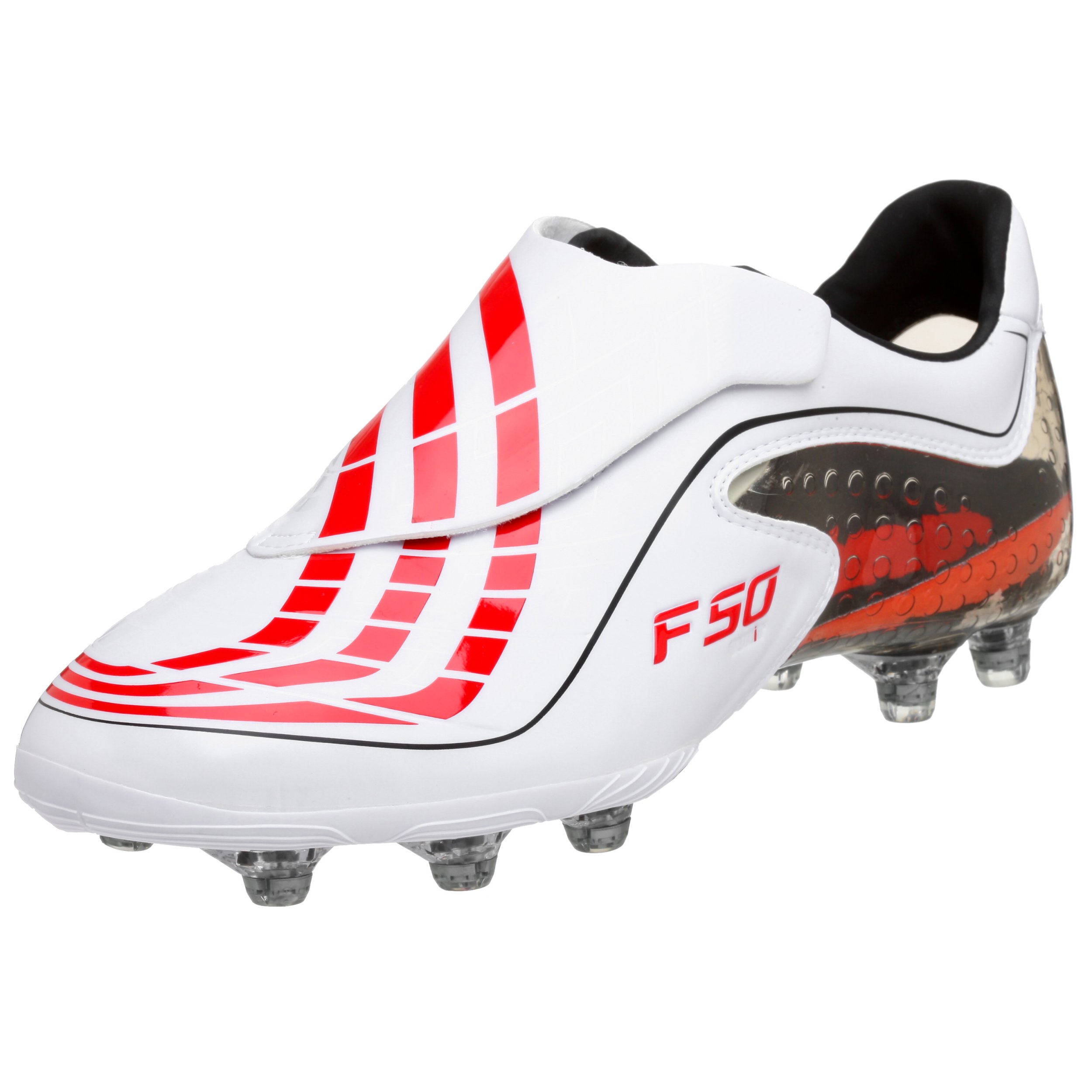 Buy Adidas Men's F50-9 Tunit Soccer Shoe,White/Red/Black,7 M at Amazon.in