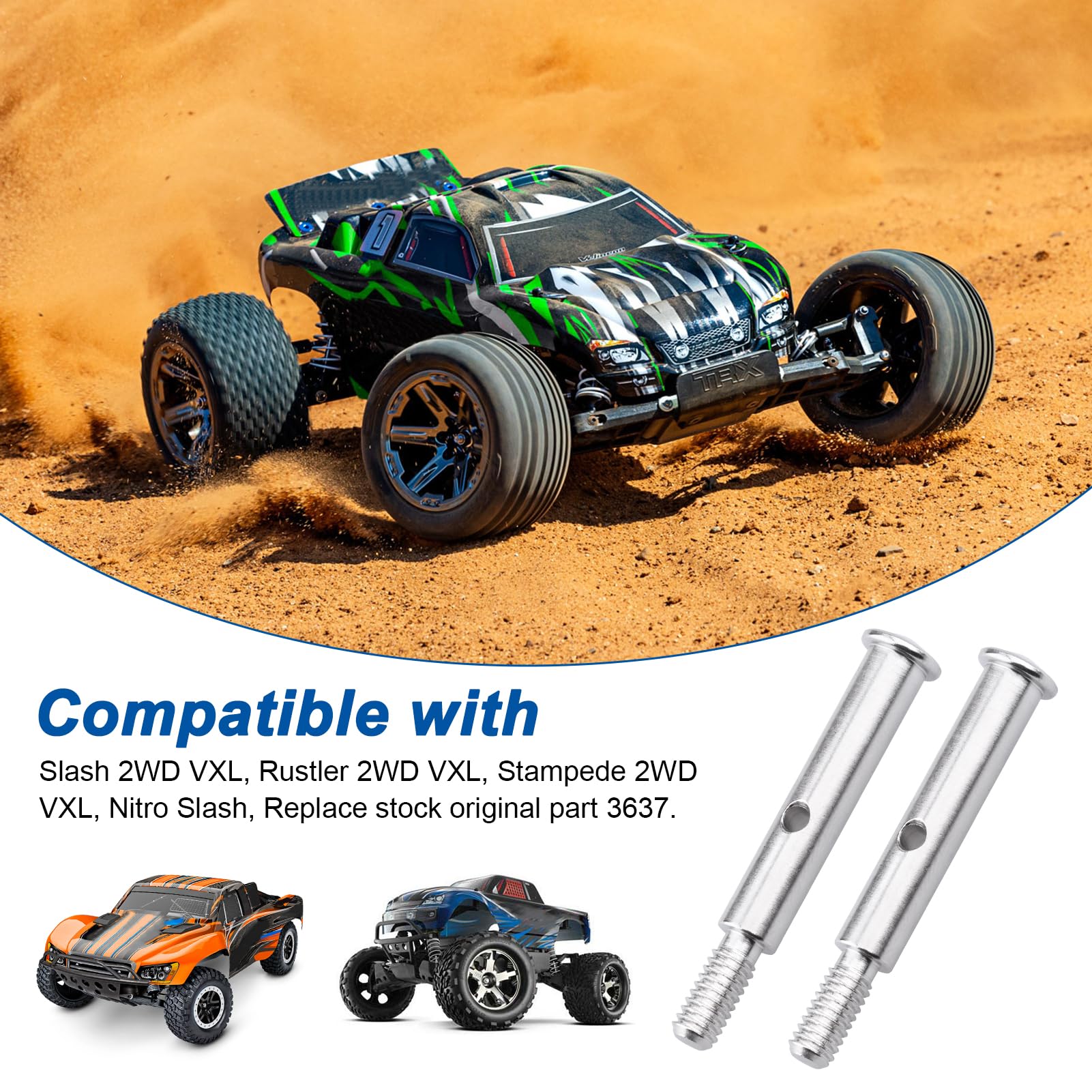 はじりん Amazon.com: CrazyHobby Front Axle Spindles for 1/10 Traxxas Slash
