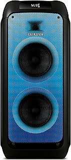 Caixa de som partybox aiwa pb-05 bluetooth 20h rgb usb tws preto