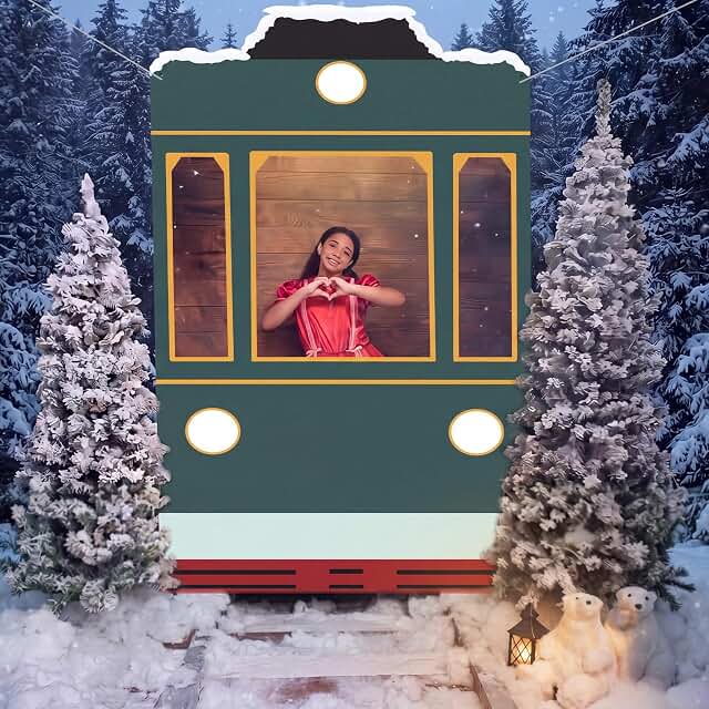Preboun Express Train Backdrop