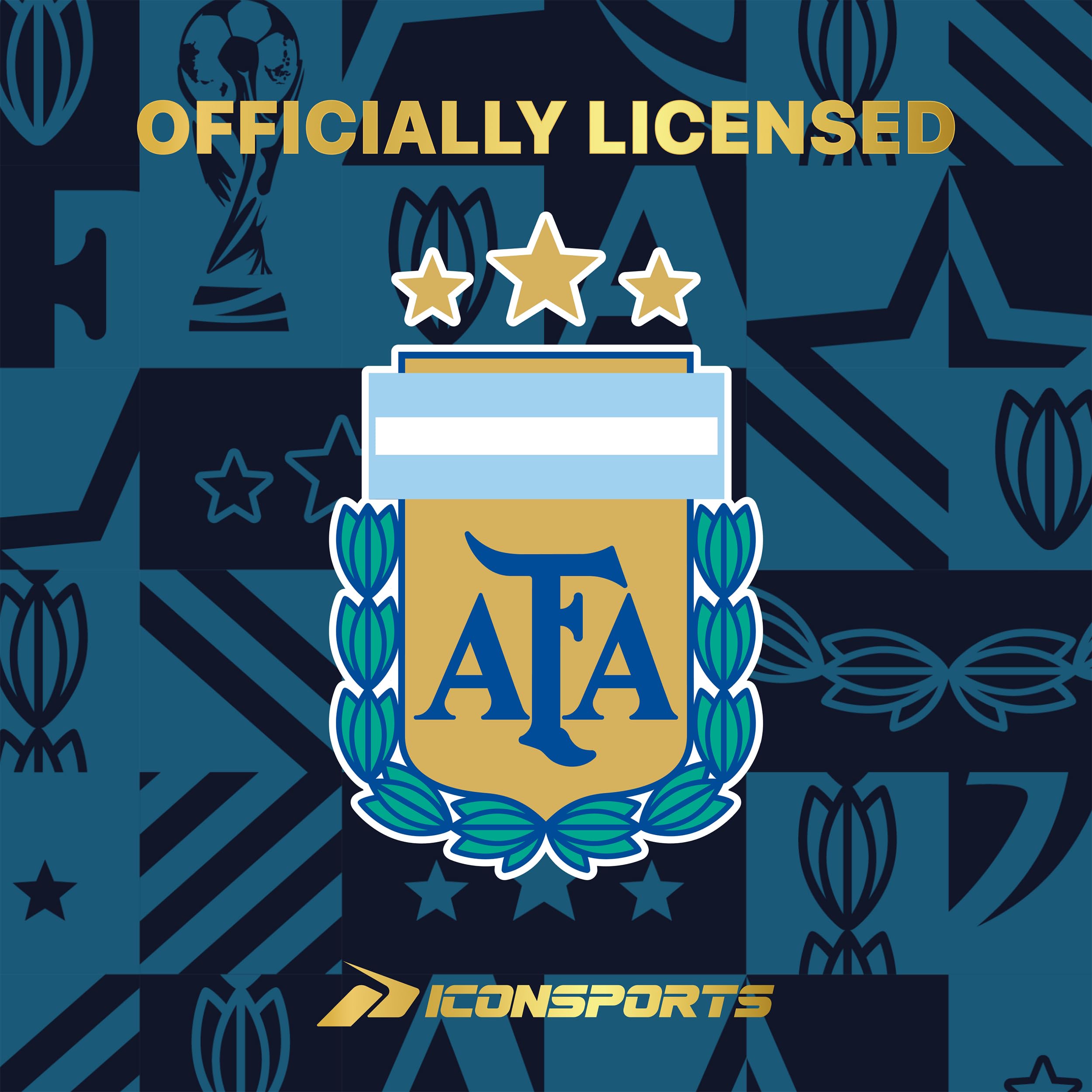 Icon Sports Officially Licensed Argentine Football Association Soccer Ball