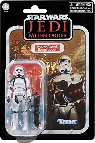 Miniatura 2 de Star Wars The Vintage Collection Gaming Greats Heavy Assault Stormtrooper - Figura de acción de 3 34 pulgadas