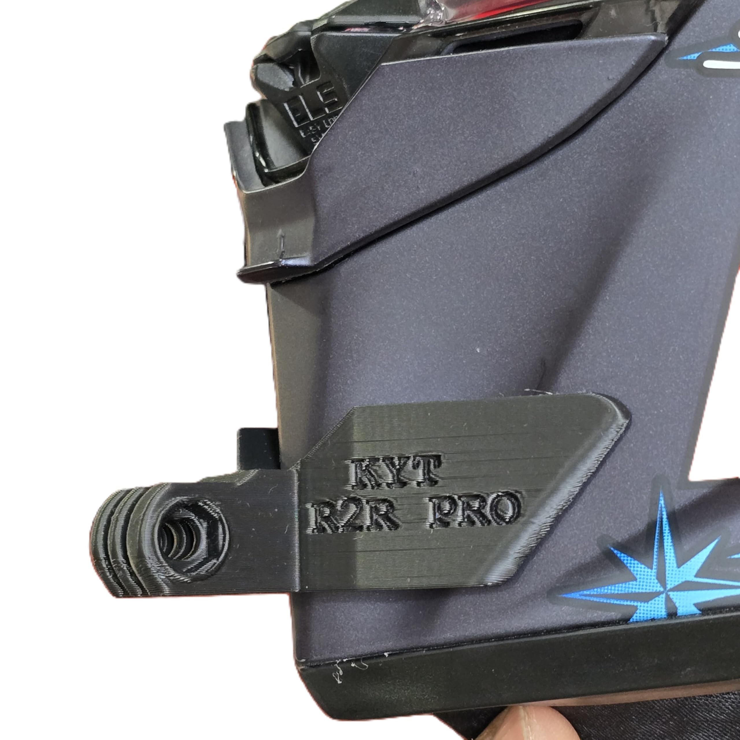 Custom Chin Mount for KYT R2R Helmet (CORE)-picture-10