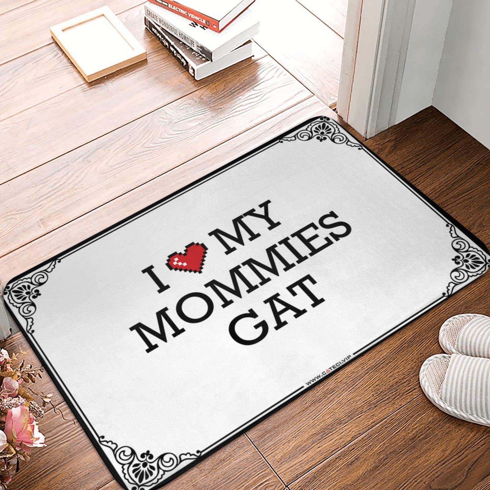 Alfombra de baño de gatos para llenar tu hogar de amor y confort en un elegante gris topo
