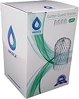 Vista 2 de Massca - Filtro de aluminio expandido de 3 pulgadas. Detiene el bloqueo de las hojas de residuos. Paquete de 4 unidades de Massca