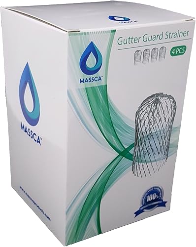 Miniatura 2 de Massca - Filtro de aluminio expandido de 3 pulgadas. Detiene el bloqueo de las hojas de residuos. Paquete de 4 unidades de Massca