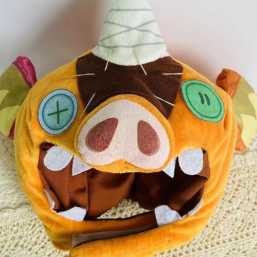 Miniatura 7 de TOTK - Disfraz de eslabones de aliento salvaje, máscara Bokoblin, sombrero de felpa para gato, cachorro, perro, cosplay, regalo de Navidad, lindo